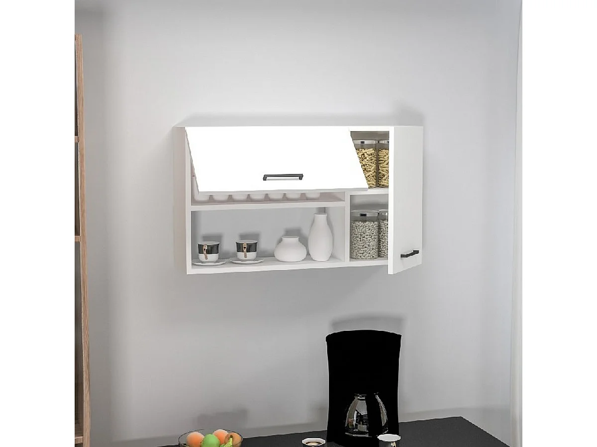 Móvel de Cozinha Emma, Branco, 90x23,8x52 cm, EPIKASA