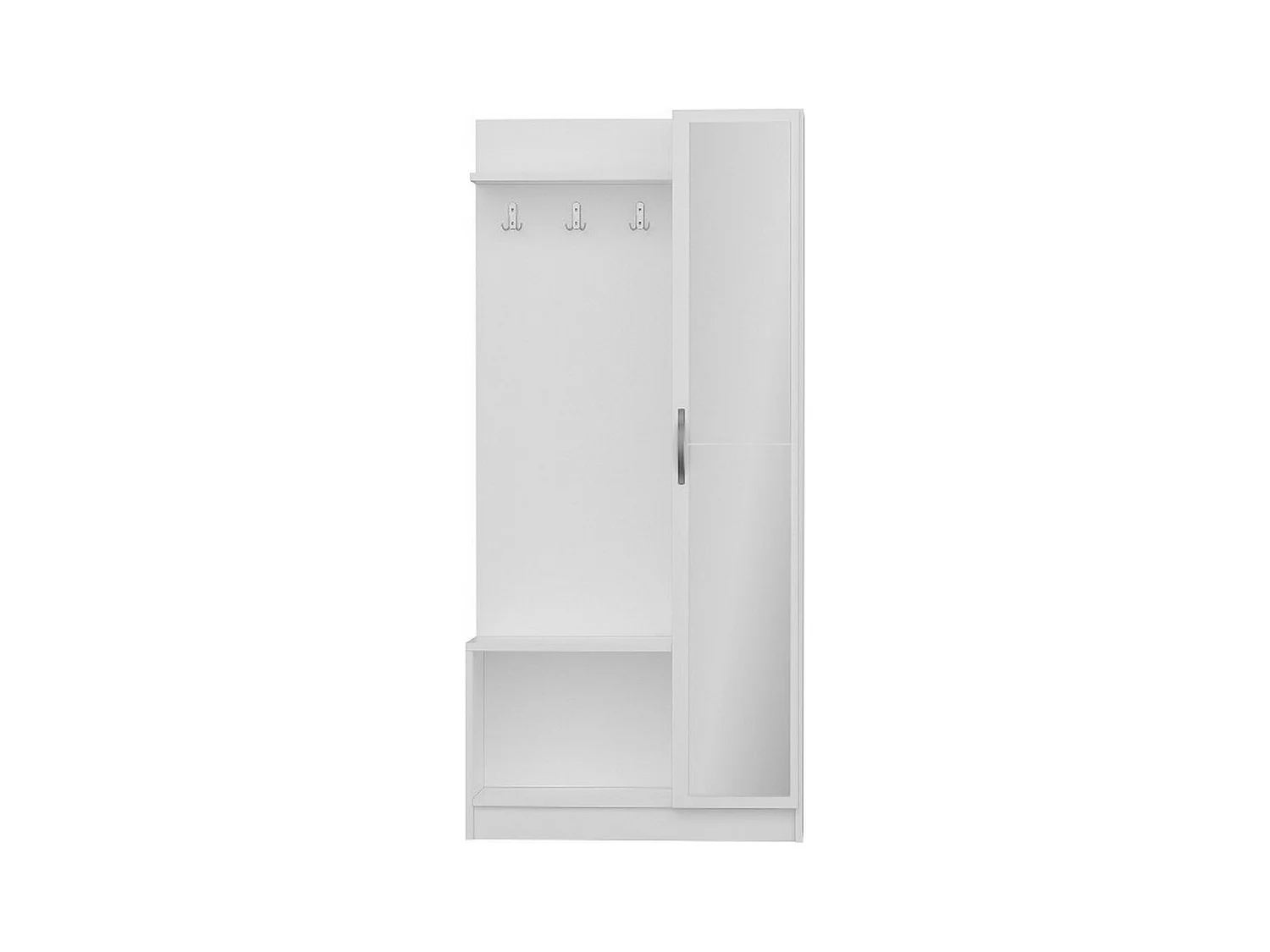 Armário de Entrada Mafalda, Branco, 80x32x173 cm, EPIKASA