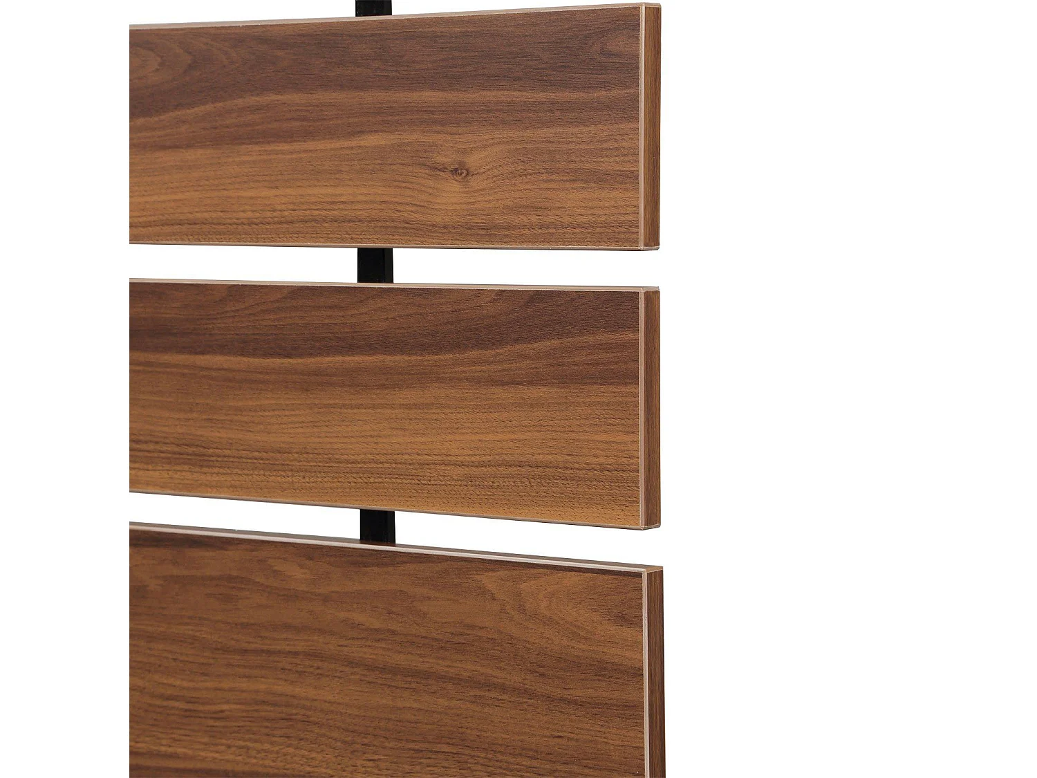 Tête de lit moderne style épuré Fustinga 160cm Noyer