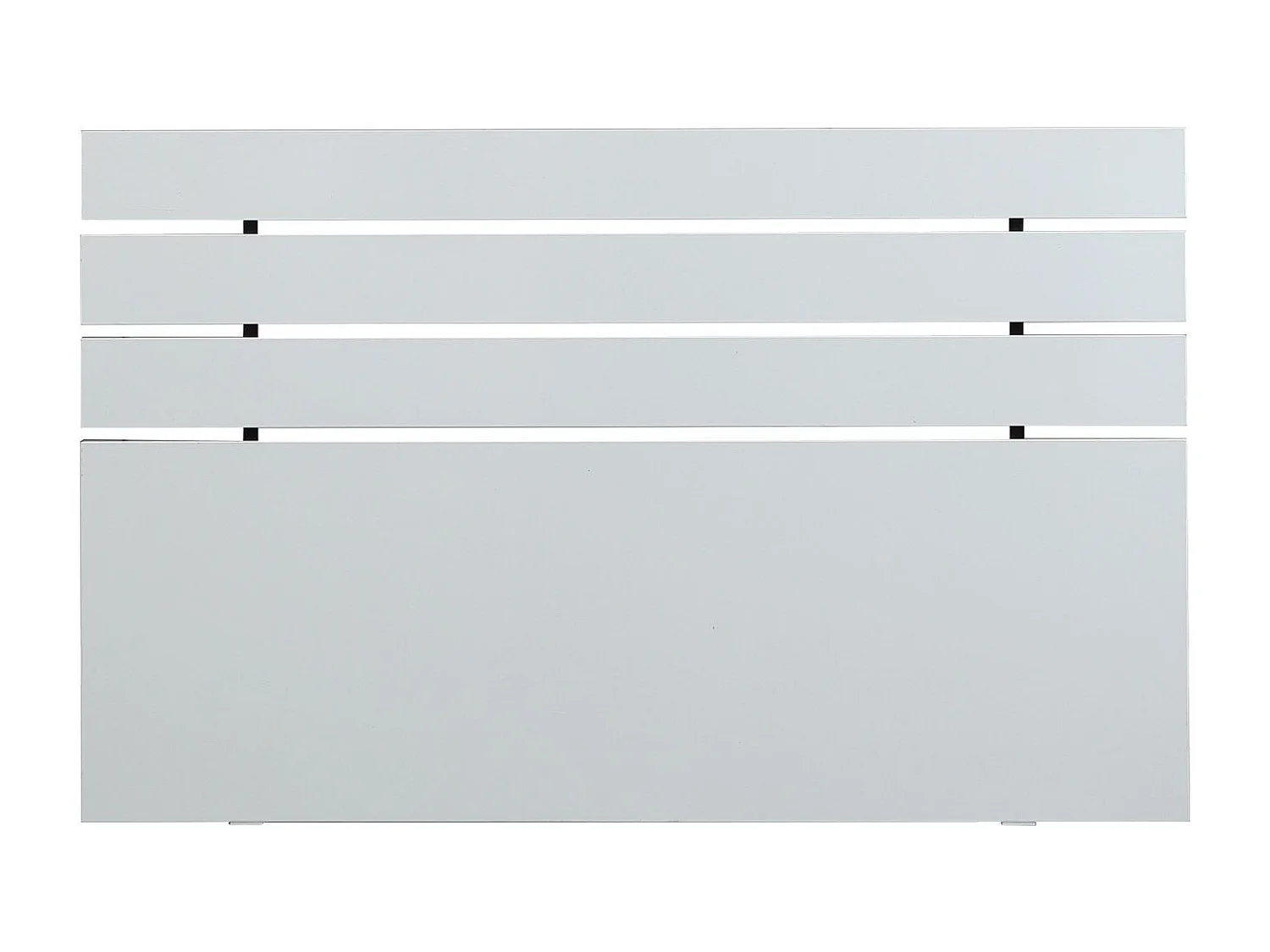 Tête de lit moderne style épuré Fustinga 160cm Blanc