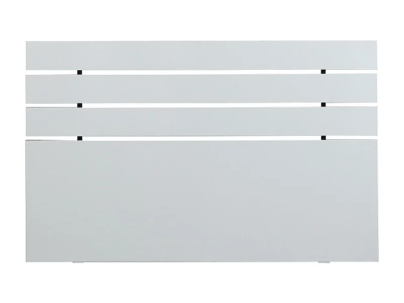 Tête de lit moderne style épuré Fustinga 160cm Blanc