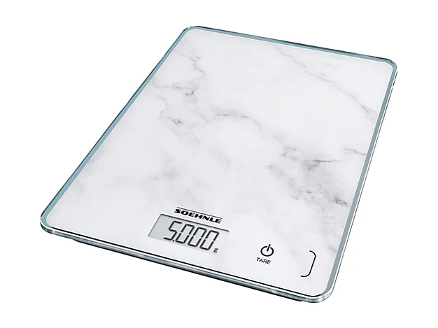 Soehnle Balance de cuisine électronique 5kg-1g blanc - 0861516