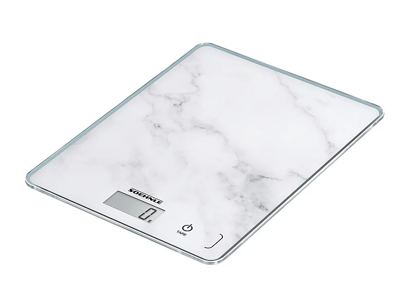 Waage wiegt digitale Lebensmittel