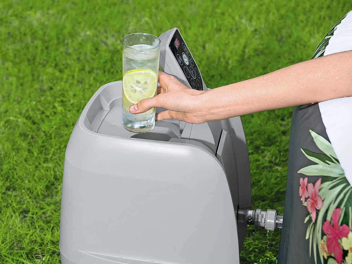 Spa Hinchable Bestway Lay-Z-Spa Aruba 170x66cm para 3 Personas con Airjet y Cobertor