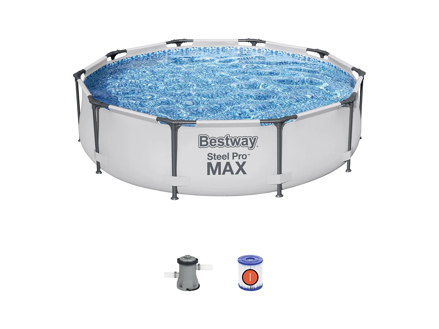 Bestway Kit piscine hors sol 3,05 m x 76 cm - 56408
