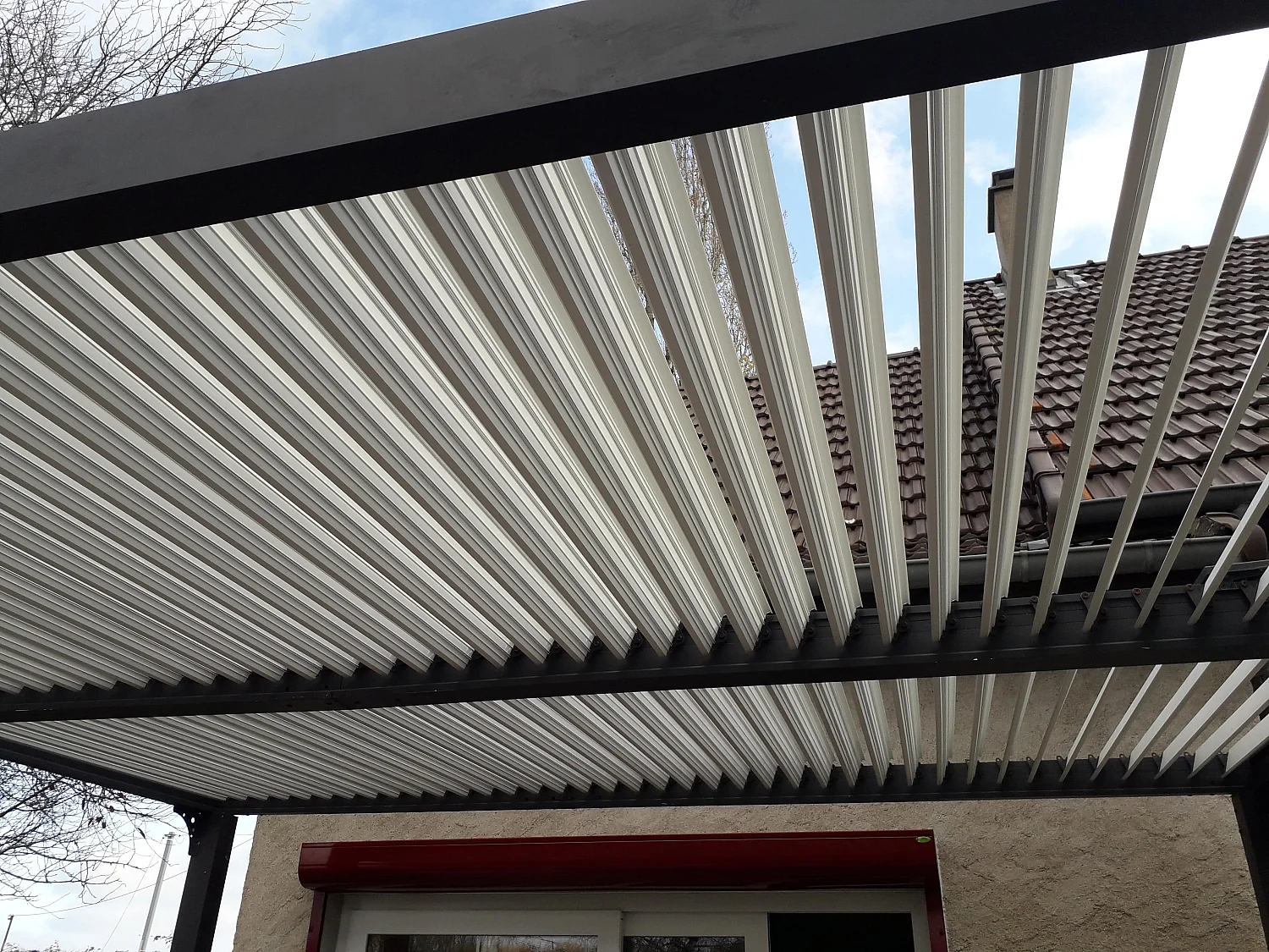 Habrita Pergola bioclimatique xxl 21.52m² gris anthracite - per3660biw