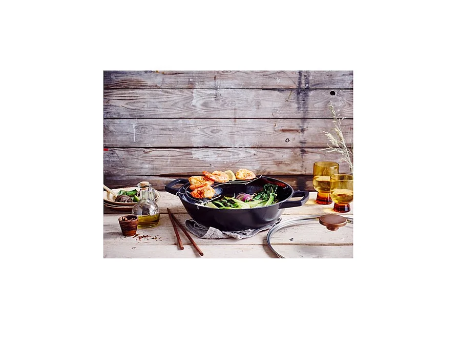 Beka Wok avec couvercle verre - 15140304