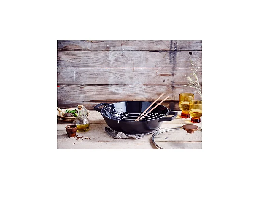 Beka Wok avec couvercle verre - 15140304