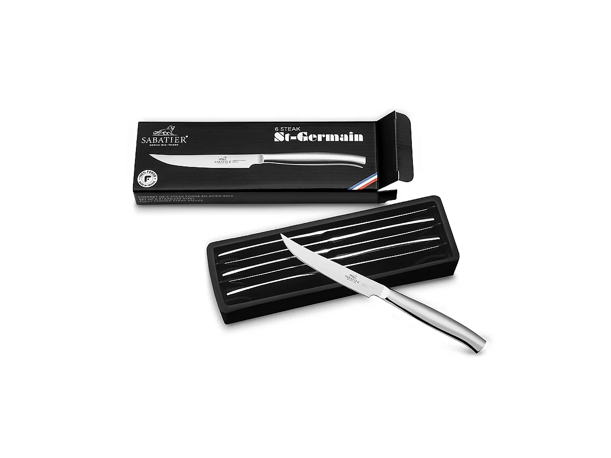Lion Sabatier Coffret 6 steaks forgés lame lisse 11cm - 011282