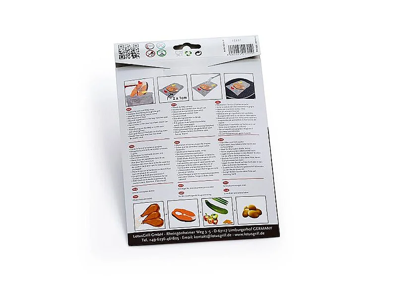 Lotusgrill 5 lots de 8 papillottes pour barbecue - lot5-gb-al-m