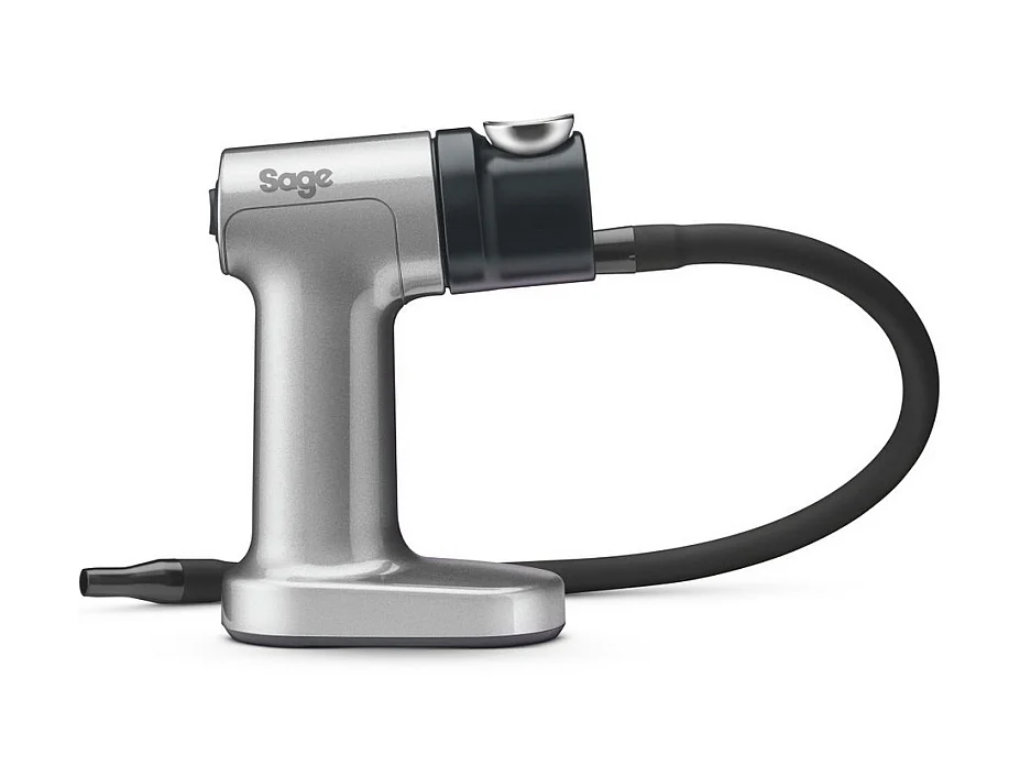 Sage Pistolet à fumer 6v inox/noir - ssm600sil0neu1