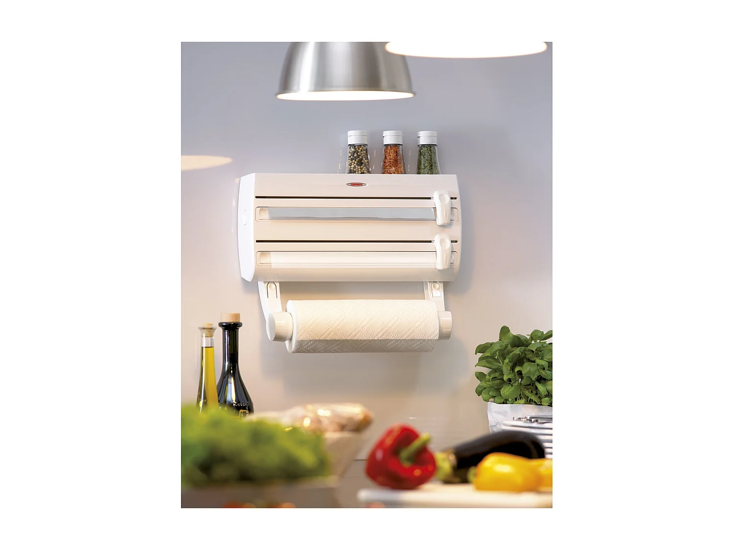 Wand-Rollenhalter Parat F2 Weiß 25771