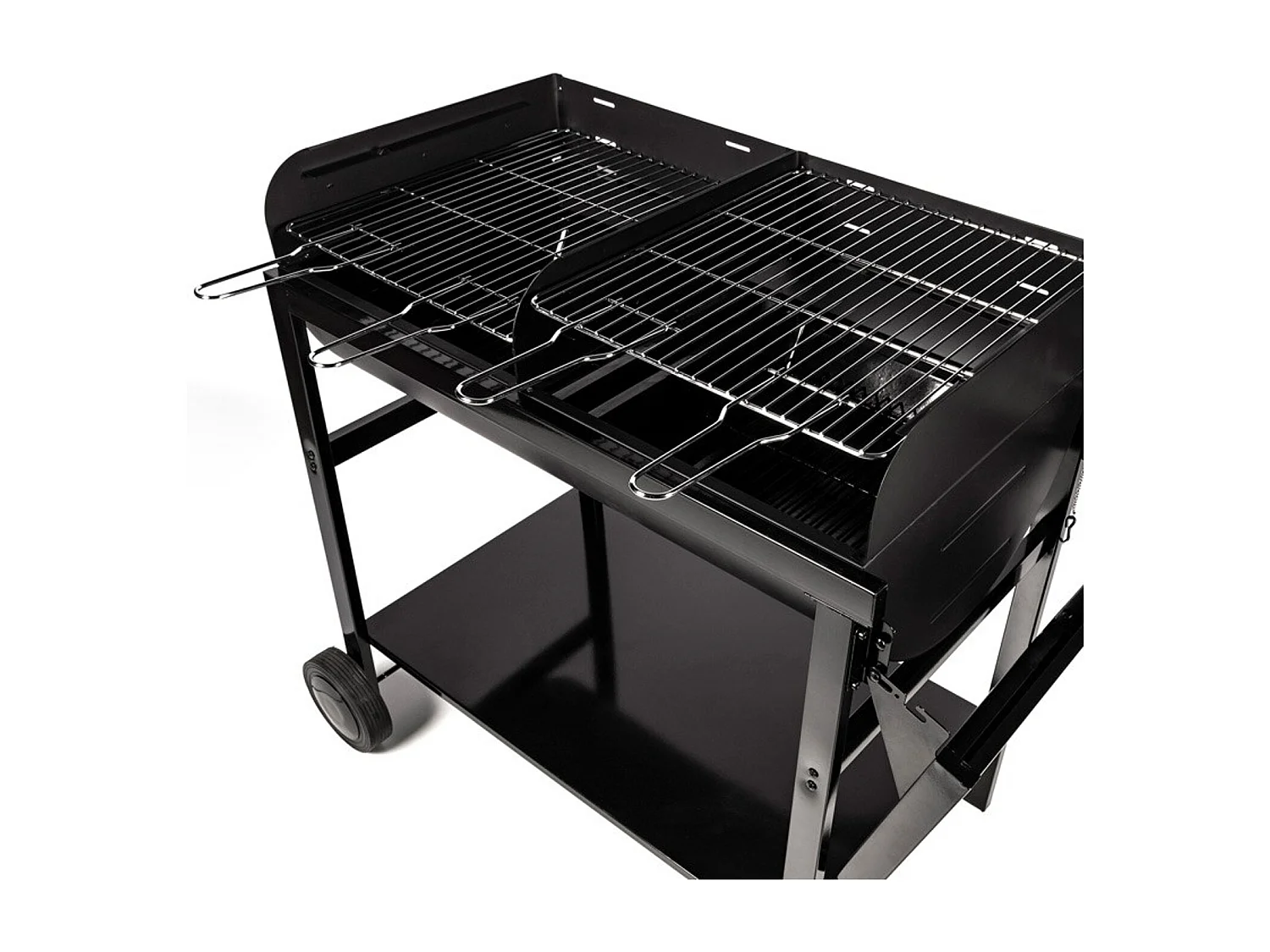 Barbacoa de carbón de dos fuegos JUMBO - SOMAGIC