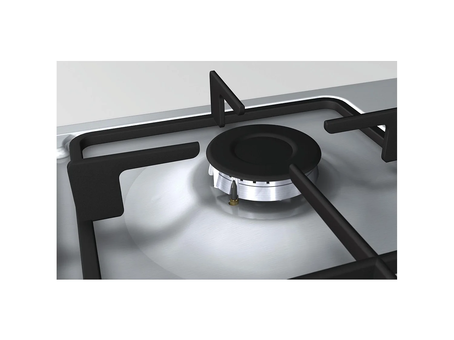 Siemens Table de cuisson inox gaz 60cm - EB6B5PB60
