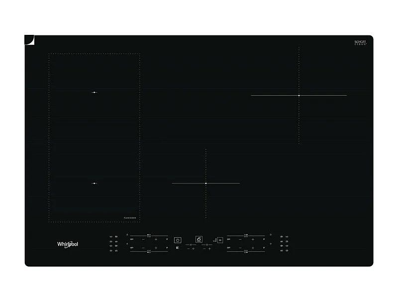 Plaque induction WHIRLPOOL 7200W 77cm, WLB 2977 NE