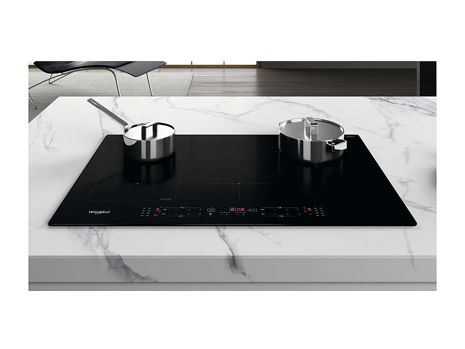 Plaque induction WHIRLPOOL 7200W 77cm, WLB 2977 NE