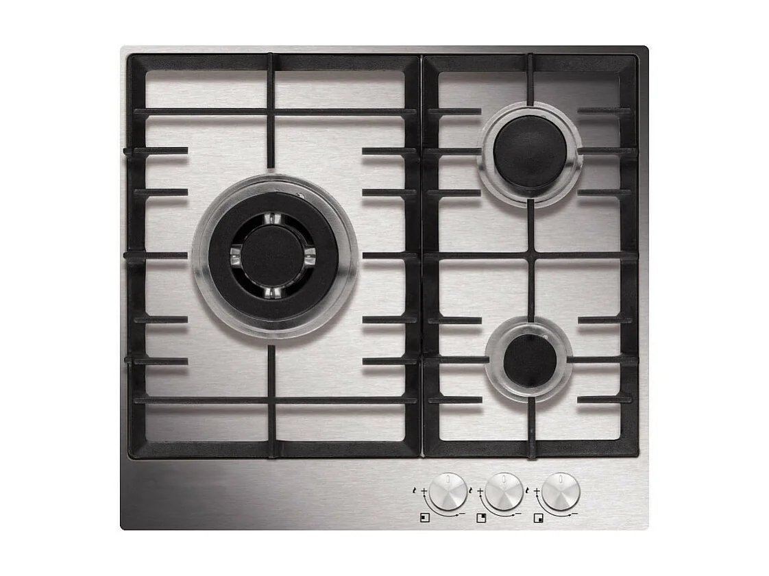 Plaque gaz AIRLUX 6550W 59cm, AT 635 HIX