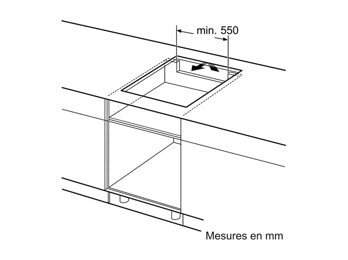 Bosch Serie 4 PVQ611BB6E Piano cottura Nero Da incasso 60 cm a induzione 4 Fornelli