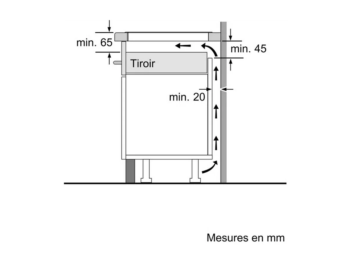 Bosch Serie 4 PVQ611BB6E Piano cottura Nero Da incasso 60 cm a induzione 4 Fornelli