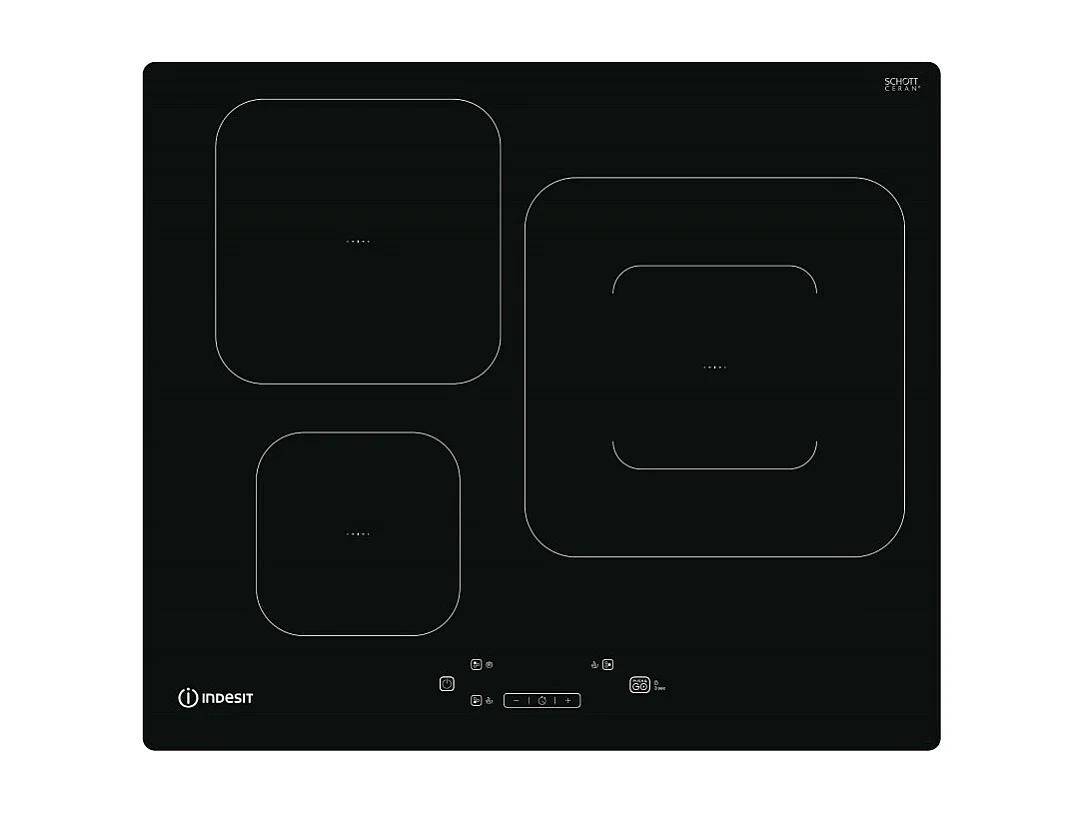 Plaque induction INDESIT 7200W 59cm, IS 33 Q 60 NE