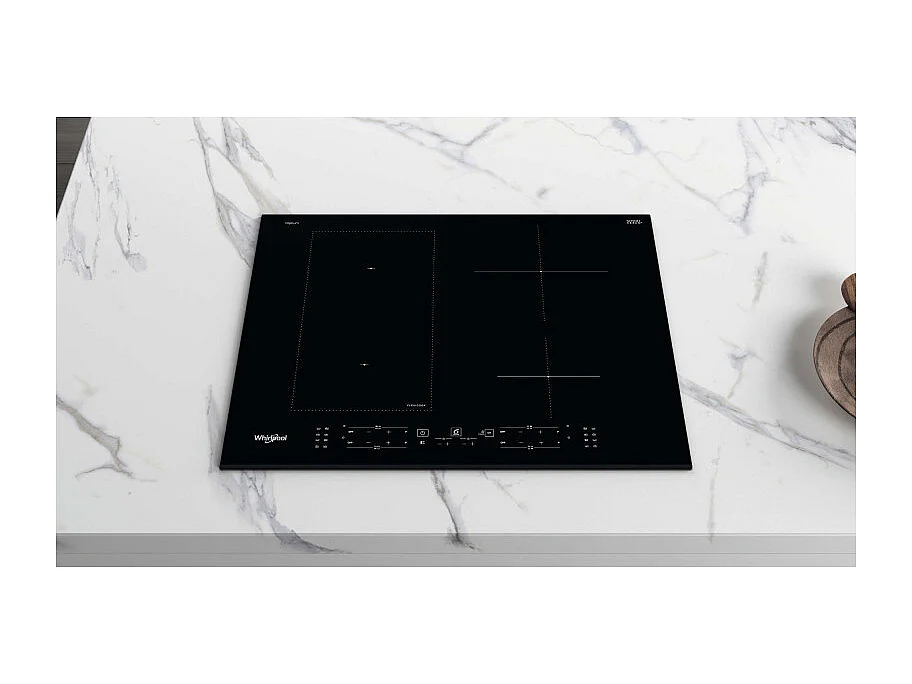 Plaque induction WHIRLPOOL 7200W 65cm, WLB 4265 BFIXL