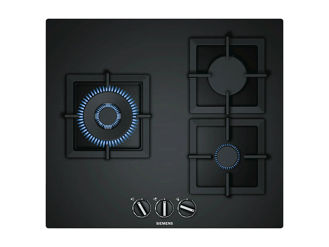 Plaque gaz SIEMENS 8000W 59cm, 1041395 - EP6A6CB20