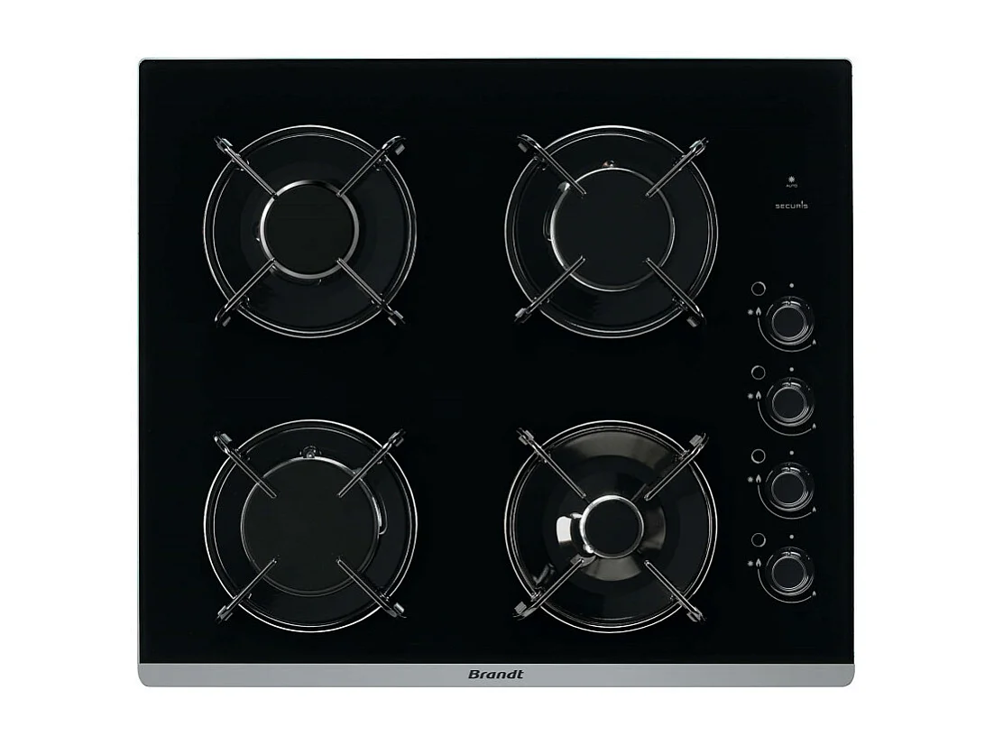 Plaque gaz BRANDT 7800W 58cm, 1033920