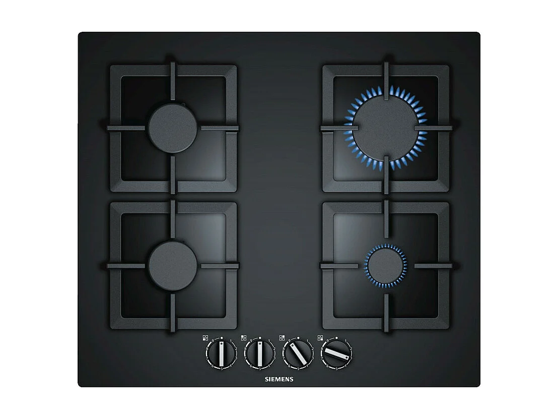 Plaque gaz SIEMENS 7500W 59cm, EP 6 A 6 PB 20