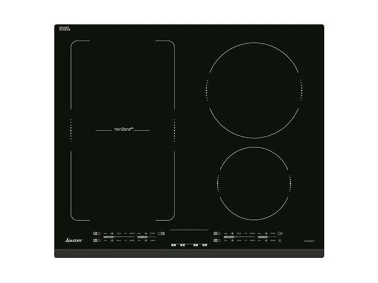 Plaque induction SAUTER 9300W 59.5cm, SPI6467B