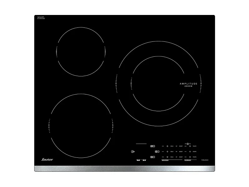 Plaque induction SAUTER 9000W 60cm, SPI 4360 X