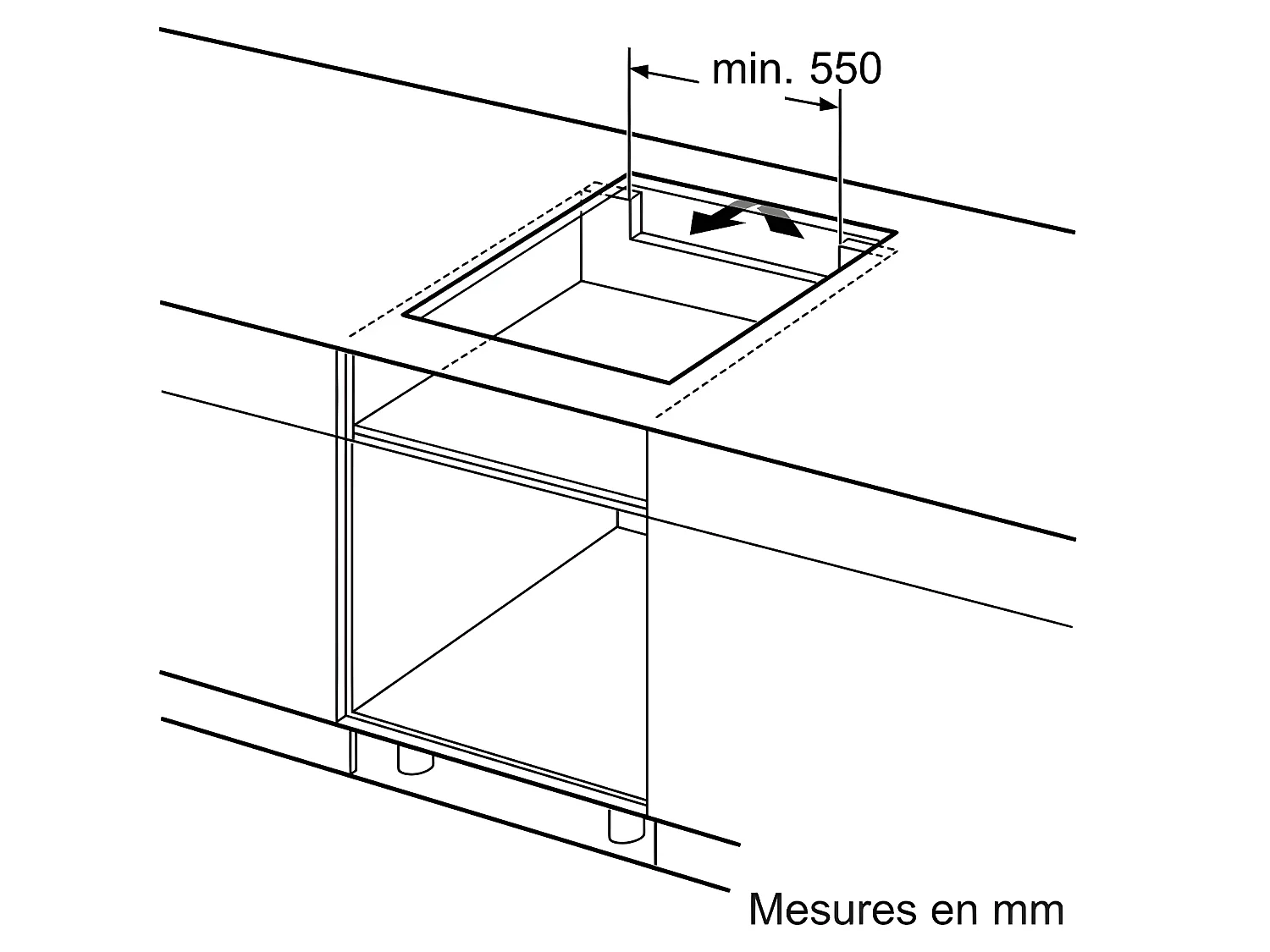 Plaque induction BOSCH, PUC611BB5E