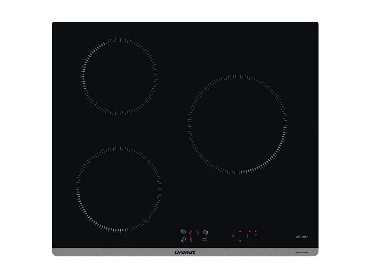 Plaque induction BRANDT 7400W 58cm, BPI1631UB