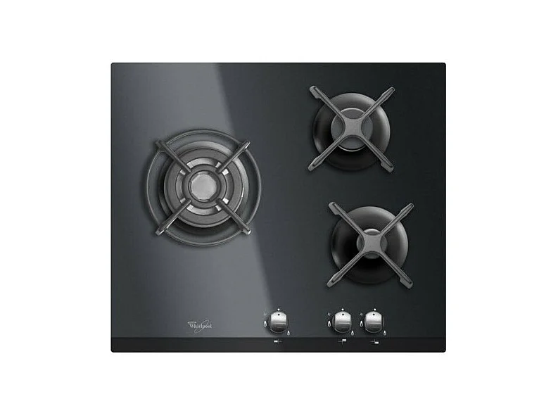 Plaque gaz WHIRLPOOL 6350W 59cm, AKT404NB