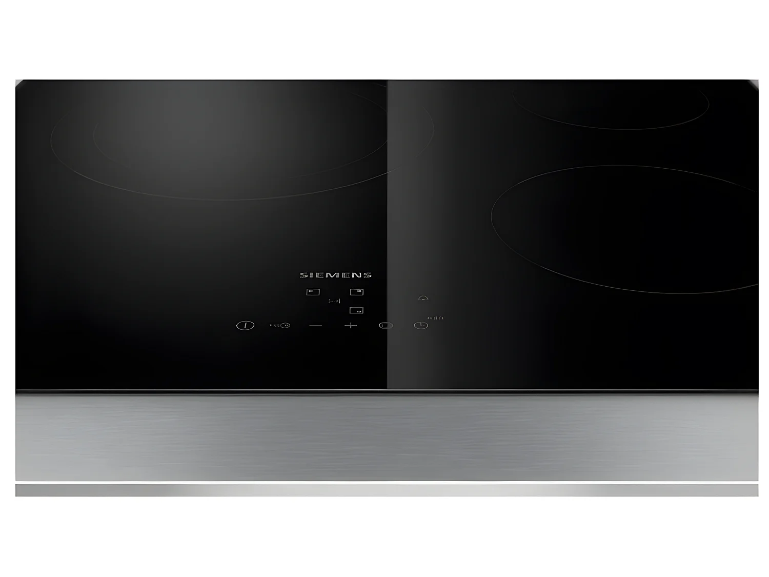 Siemens Table de cuisson vitrocéramique 60cm 3 feux 5700w noir - ET61RBKB8E