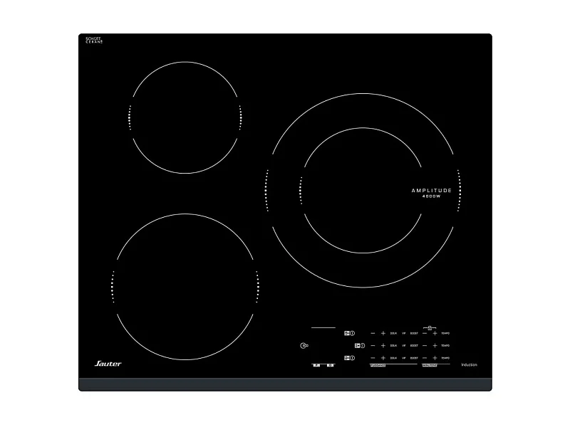 Plaque vitrocéramique SAUTER 7200W 61cm, SPI 4360 B