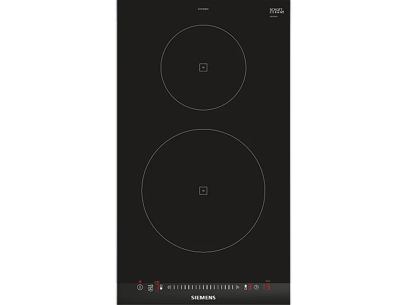 Siemens Domino induction 30cm 2 feux 3700w noir - eh375fbb1e