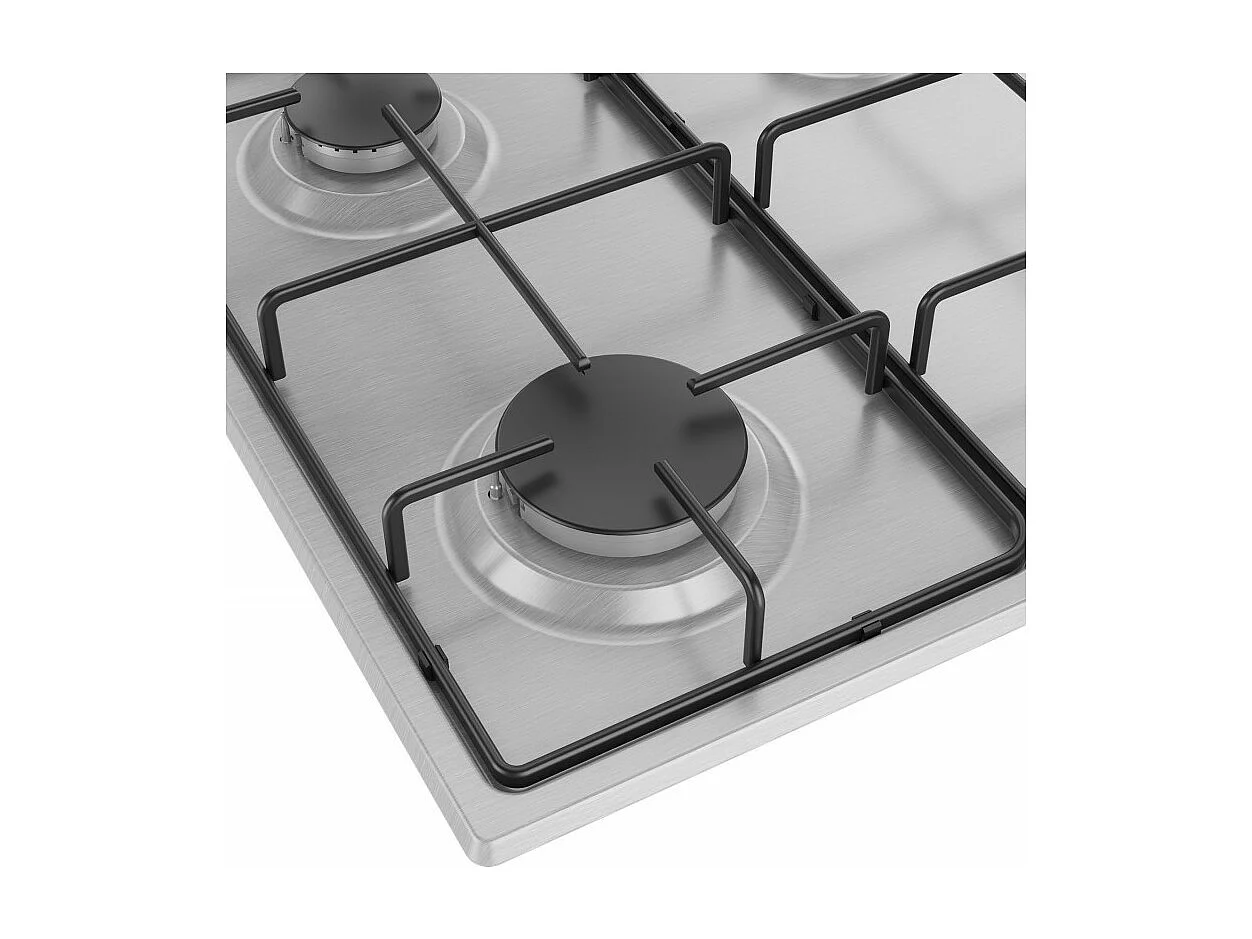 Plaque gaz BEKO 61cm, HIGG64123SX