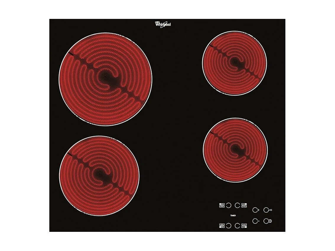 Plaque vitrocéramique WHIRLPOOL 58cm, AKT 8090 NE NEW