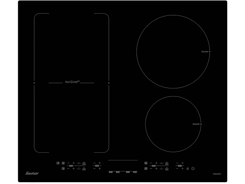 Sauter Table de cuisson induction 60cm 4 feux 7200w - spi1106b