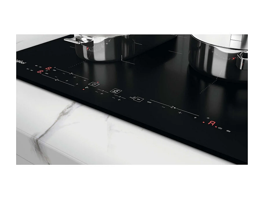 Plaque induction WHIRLPOOL INTEGRABLE 7200W 59cm, WBB 3760 BF