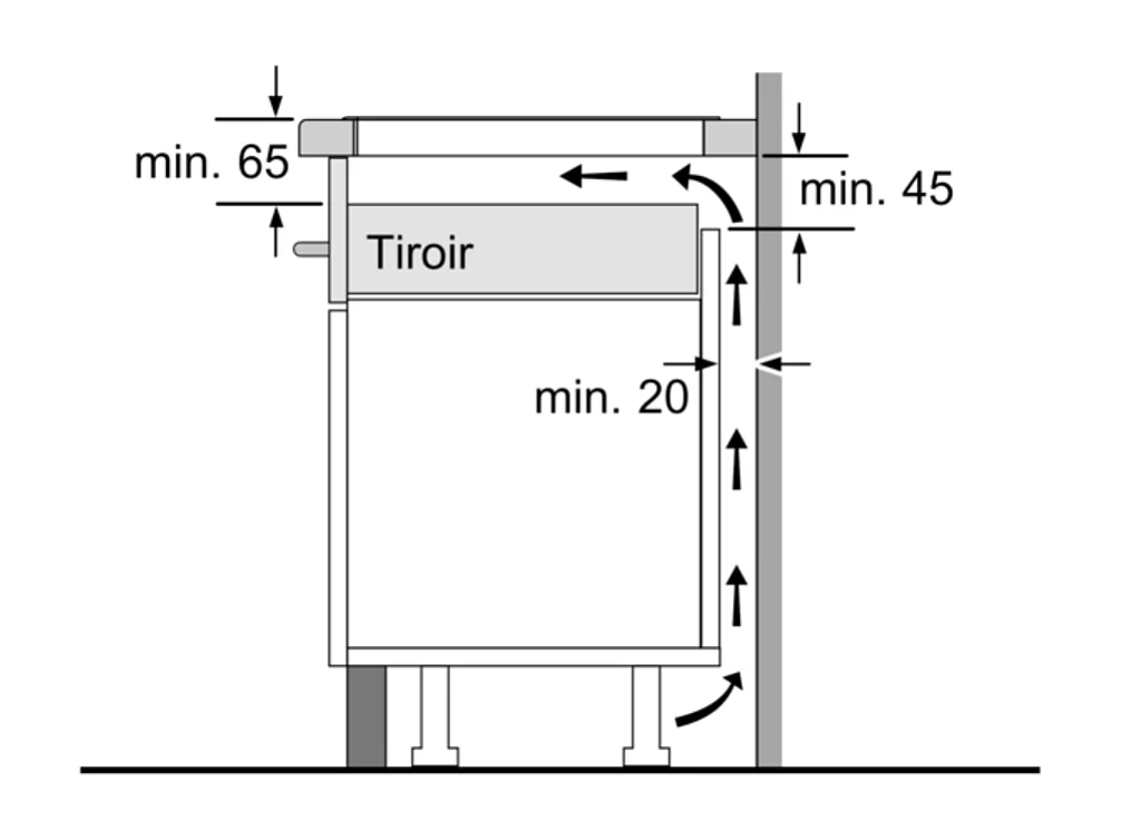 Plaque induction BOSCH, PVS611BB6E