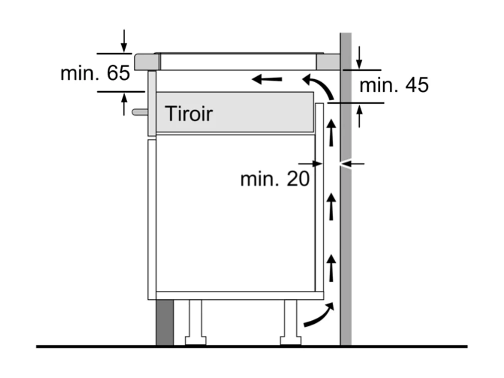 Plaque induction BOSCH, PVS611BB6E