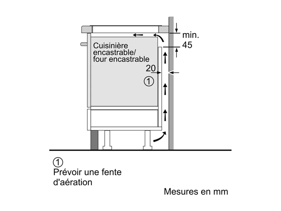 Plaque induction BOSCH, PVS611BB6E
