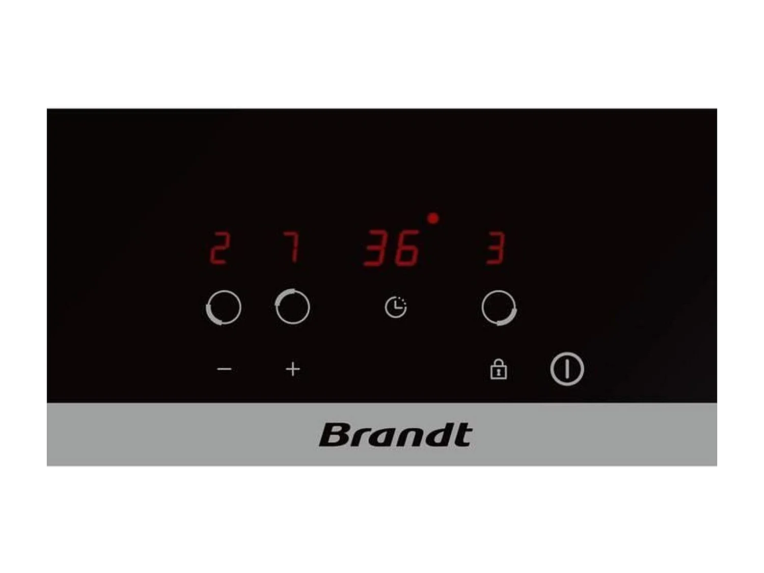 Plaque vitrocéramique BRANDT 60cm, BPV 6320 B