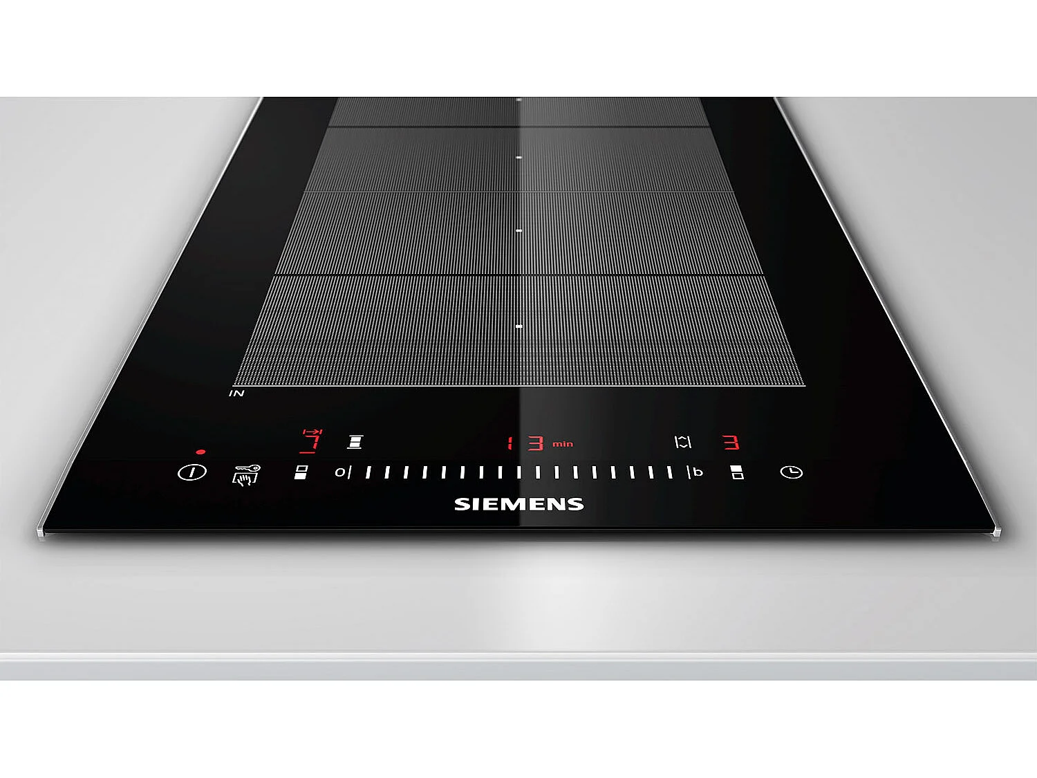Siemens Table induction domino 30cm 2 foyers - ex375fxb1e