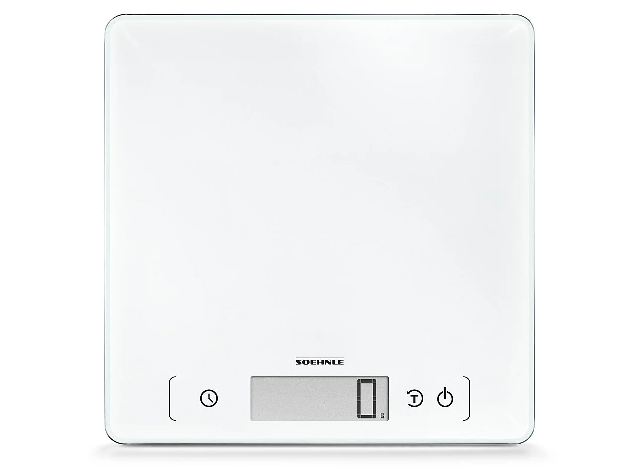 Bilancia da Cucina Elettronica Soehnle SHN61505 Page Comfort 400 Superficie Piana Quadrato Bianco