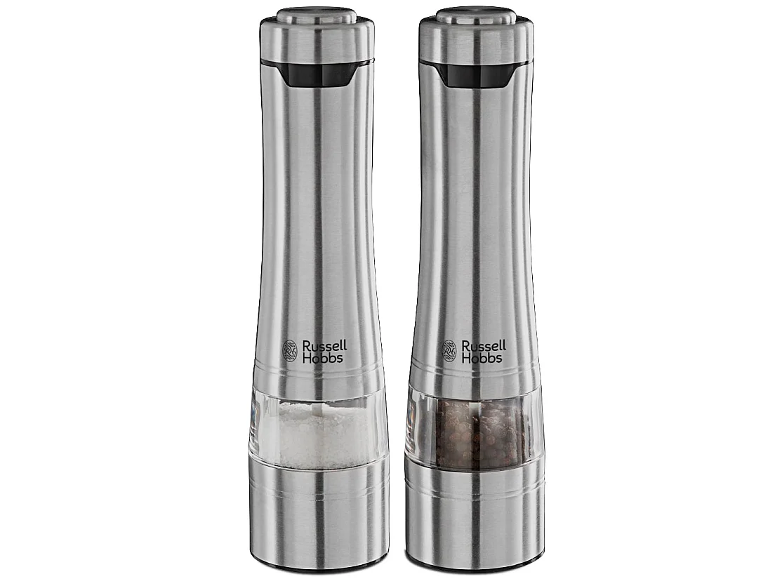Russell Hobbs Ensemble moulins electriques sel et poivre avec lumière - 23460-56