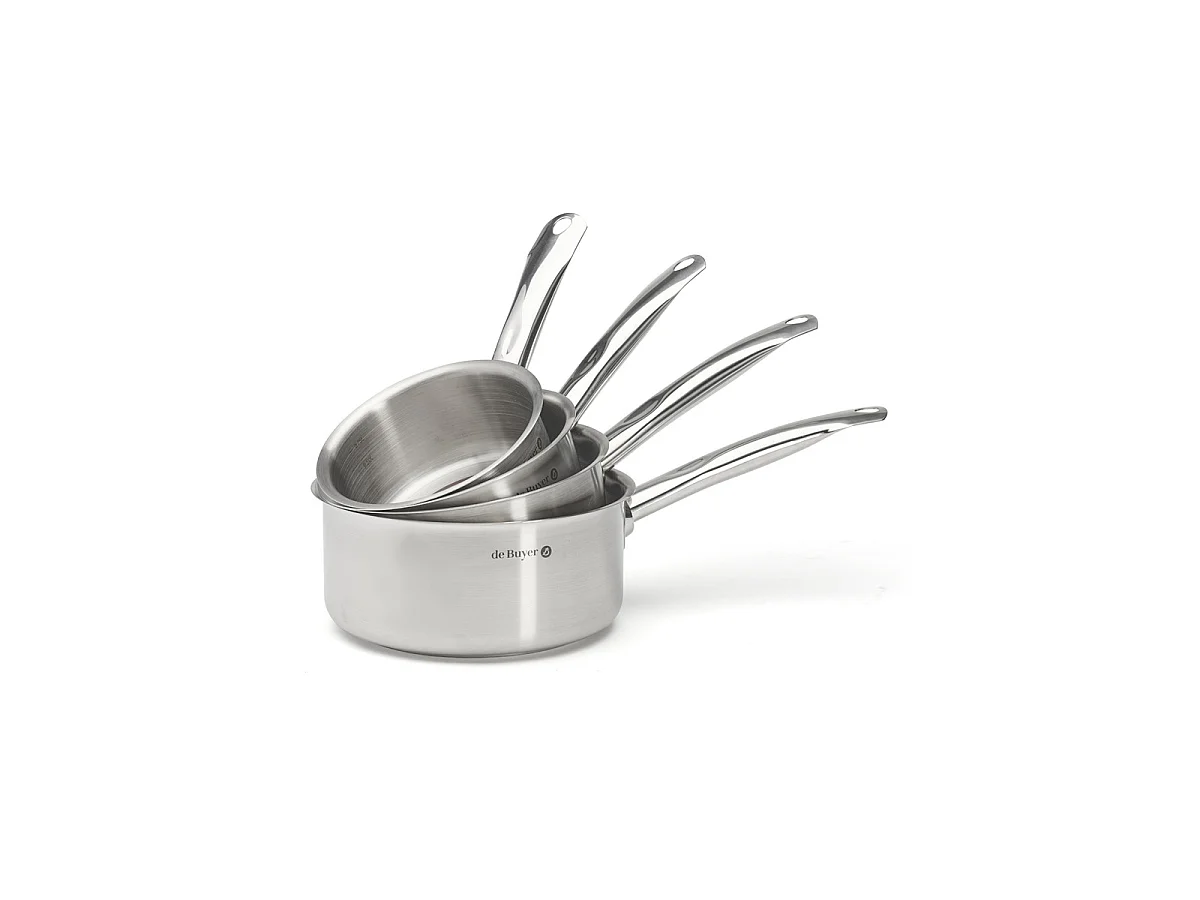 De Buyer Série de 4 casseroles 14/16/18/20cm - 3501.04