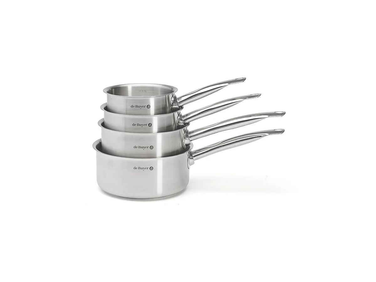 De Buyer Série de 4 casseroles 14/16/18/20cm - 3501.04