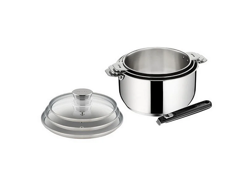 Lagostina Série de 3 casseroles inox 16/18/20cm - 138600007